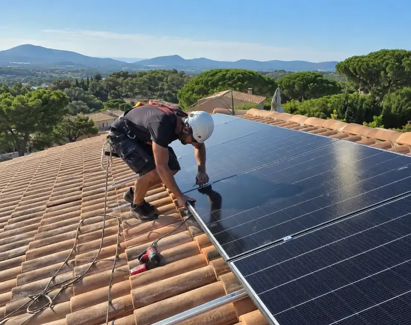Installateur panneaux solaires Caunay — pose photovoltaïque sur toiture