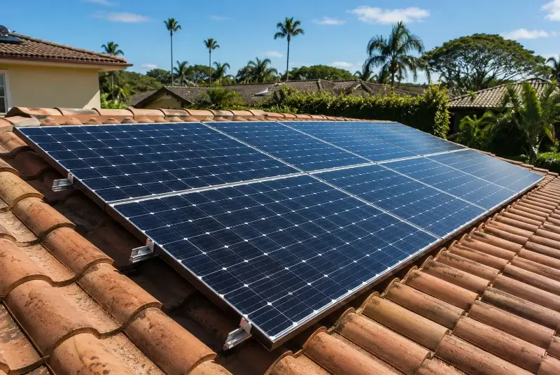 Installation de panneaux solaires à Caunay